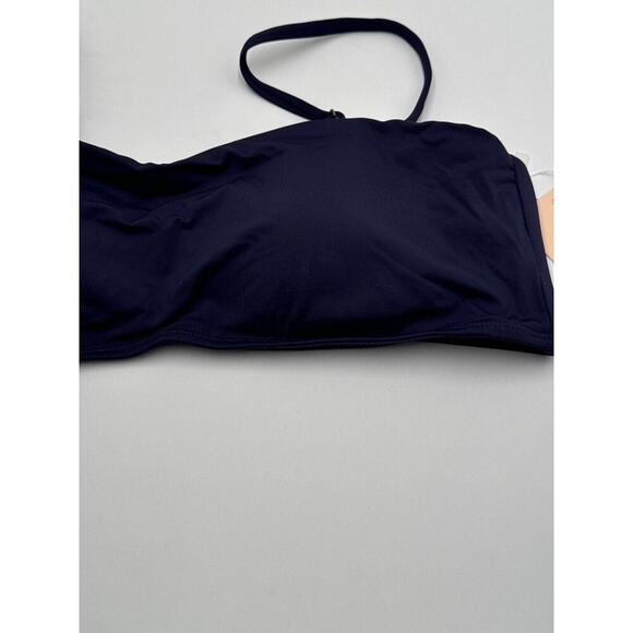 Andie Swim The Rio Bikini Top NWT Navy XL - Picture 3 of 7